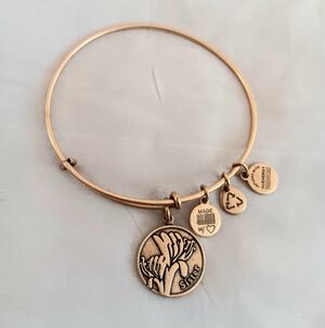 Alex And Ani SISTER GOLD Bangle Bracelet are a…